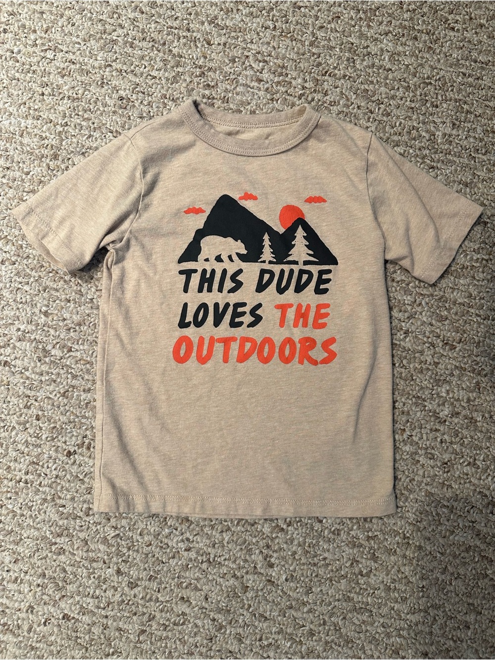 Outdoors Kids Tee